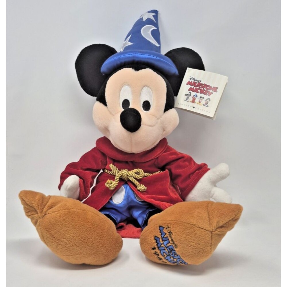 Disney's Limited Edition 24" Milestone 1940 Sorcerer Mickey Plush NWT